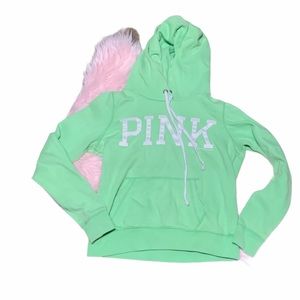 Victoria Secret pink hoodie size medium women